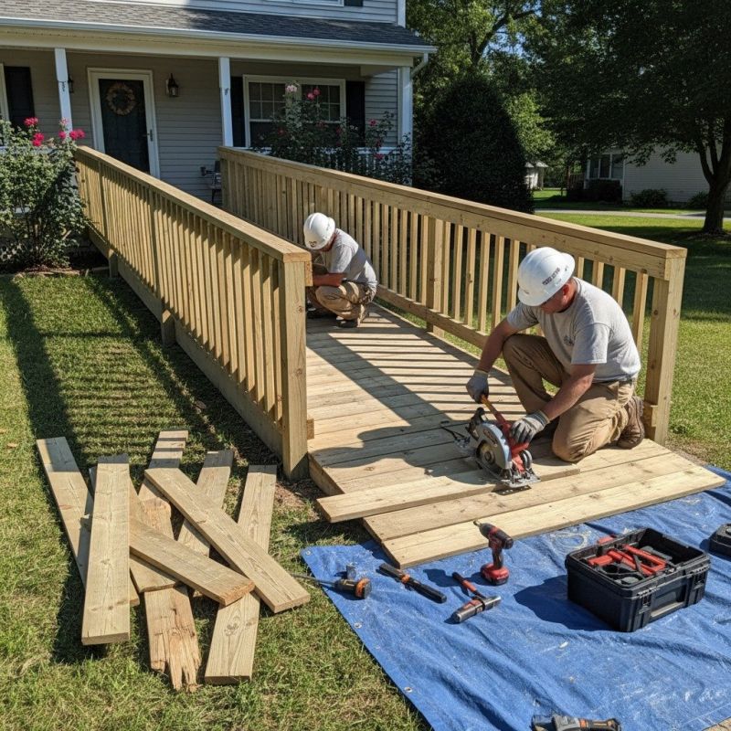 Ada Ramp Installation